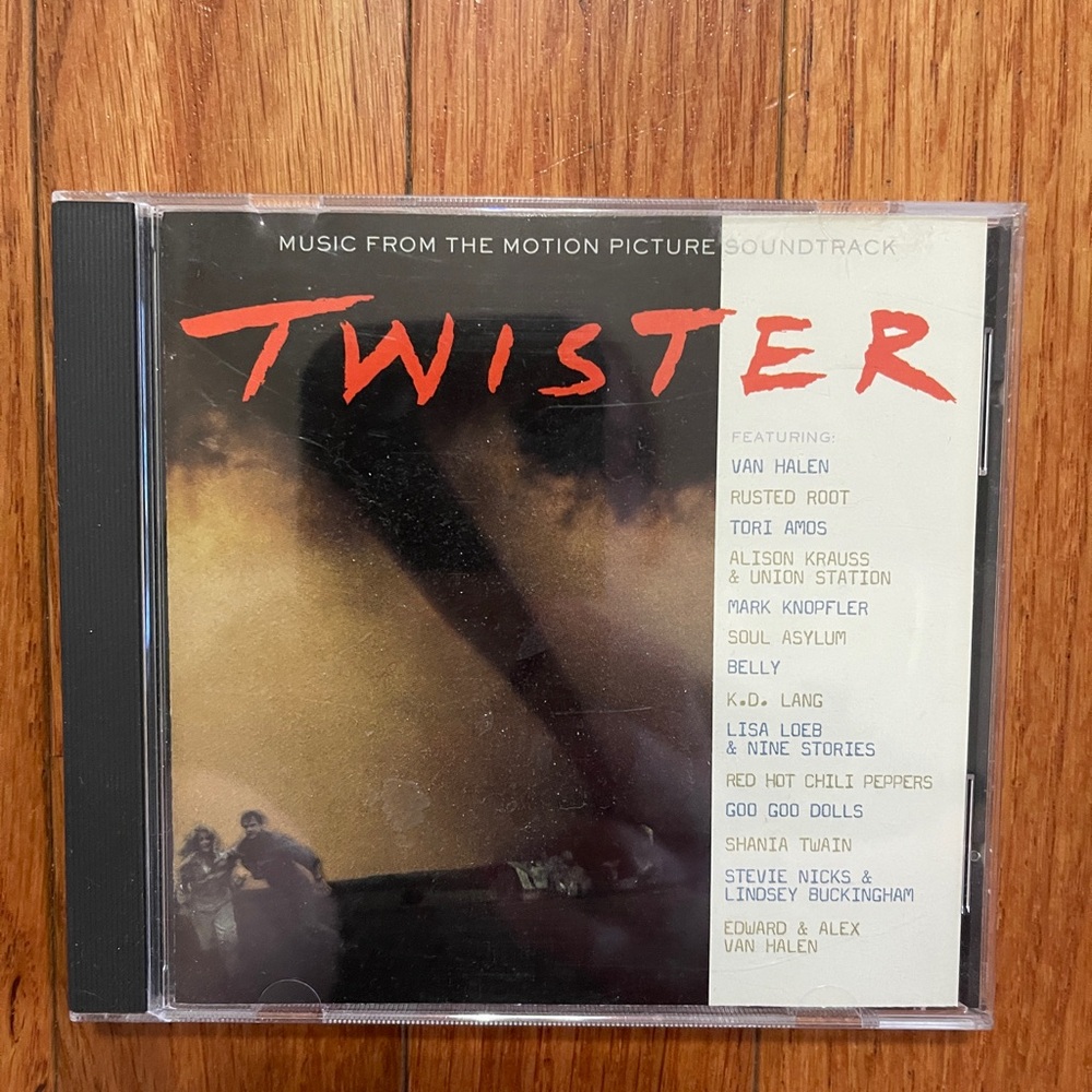 Twister Soundtrack CD - Black, Red, White